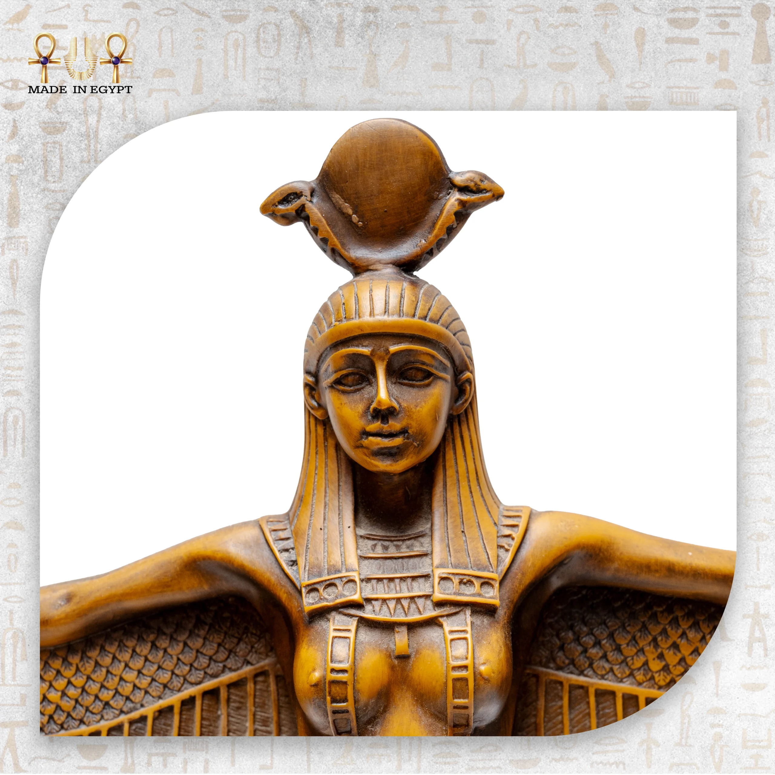 @22BPharaonic Isis Candle Holder