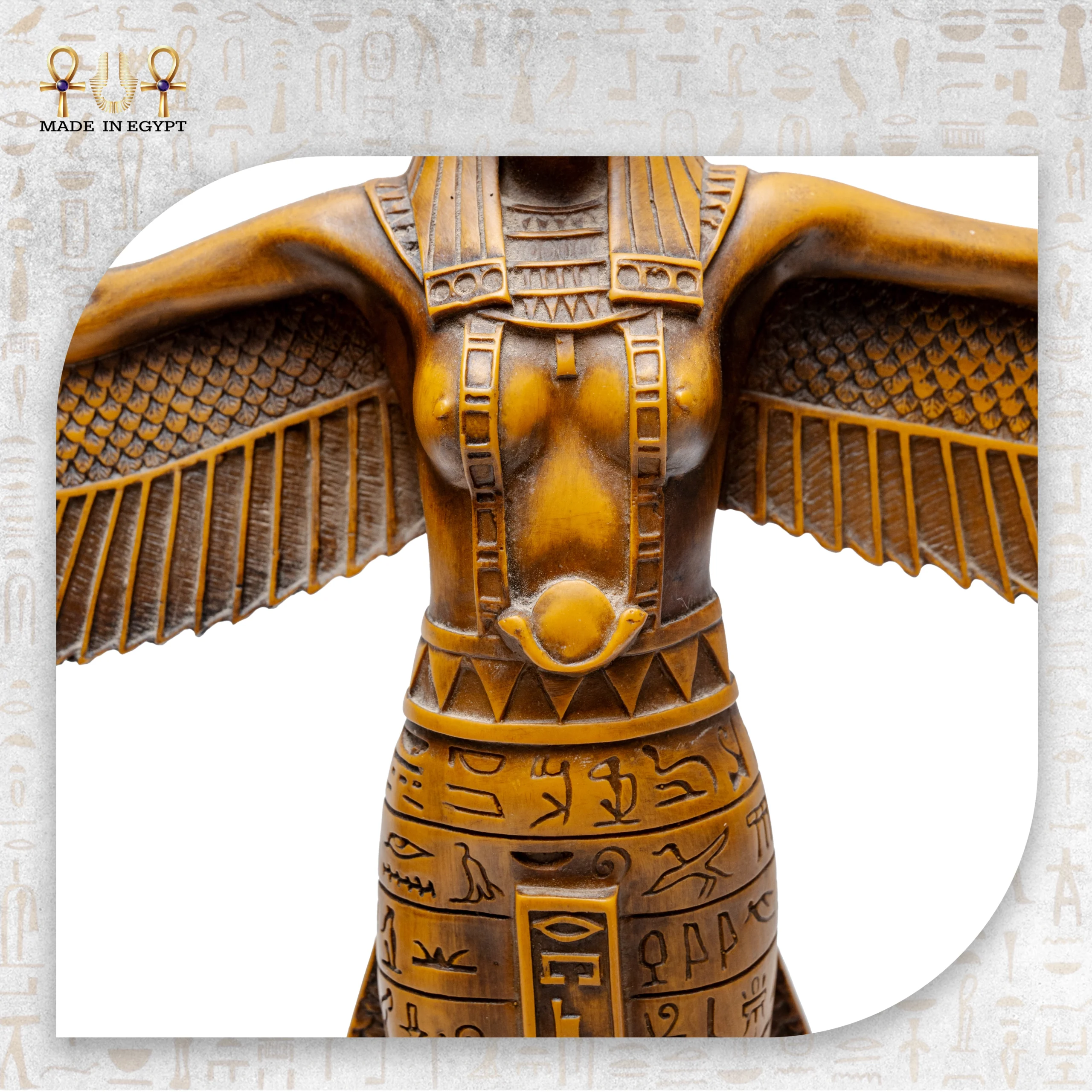 @22CPharaonic Isis Candle Holder