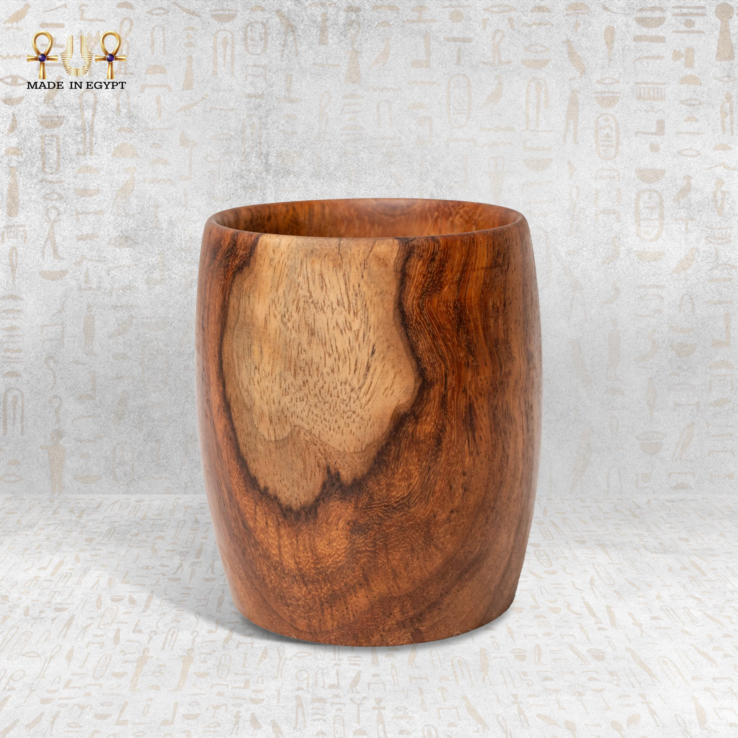 @24ANatural Wooden Cup