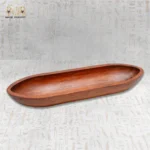 Rectangular Wooden Serving Bowl