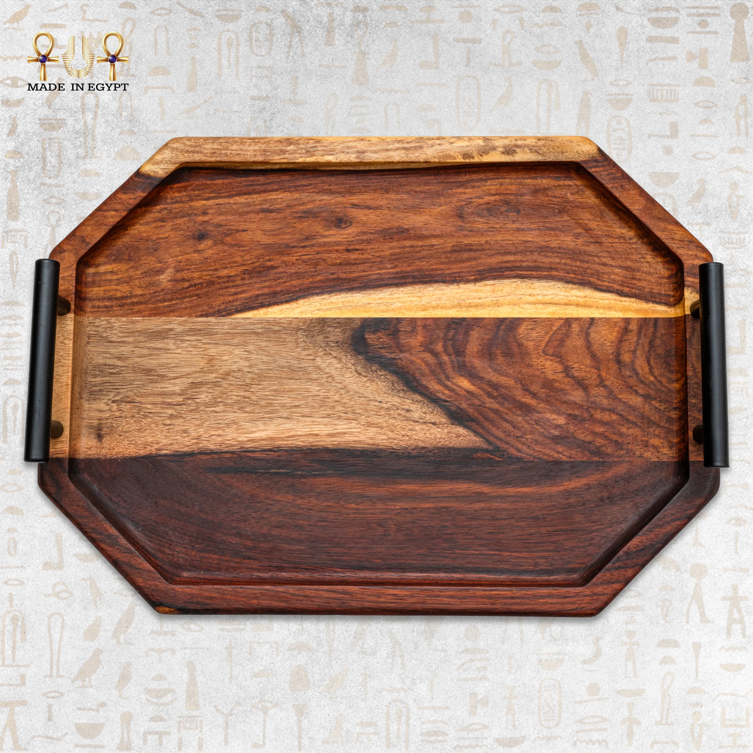 @30GWooden Serving Tray Set