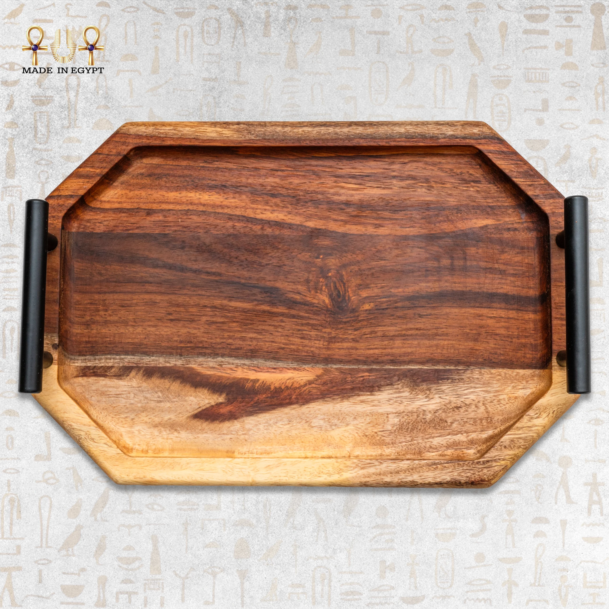 @30IWooden Serving Tray Set