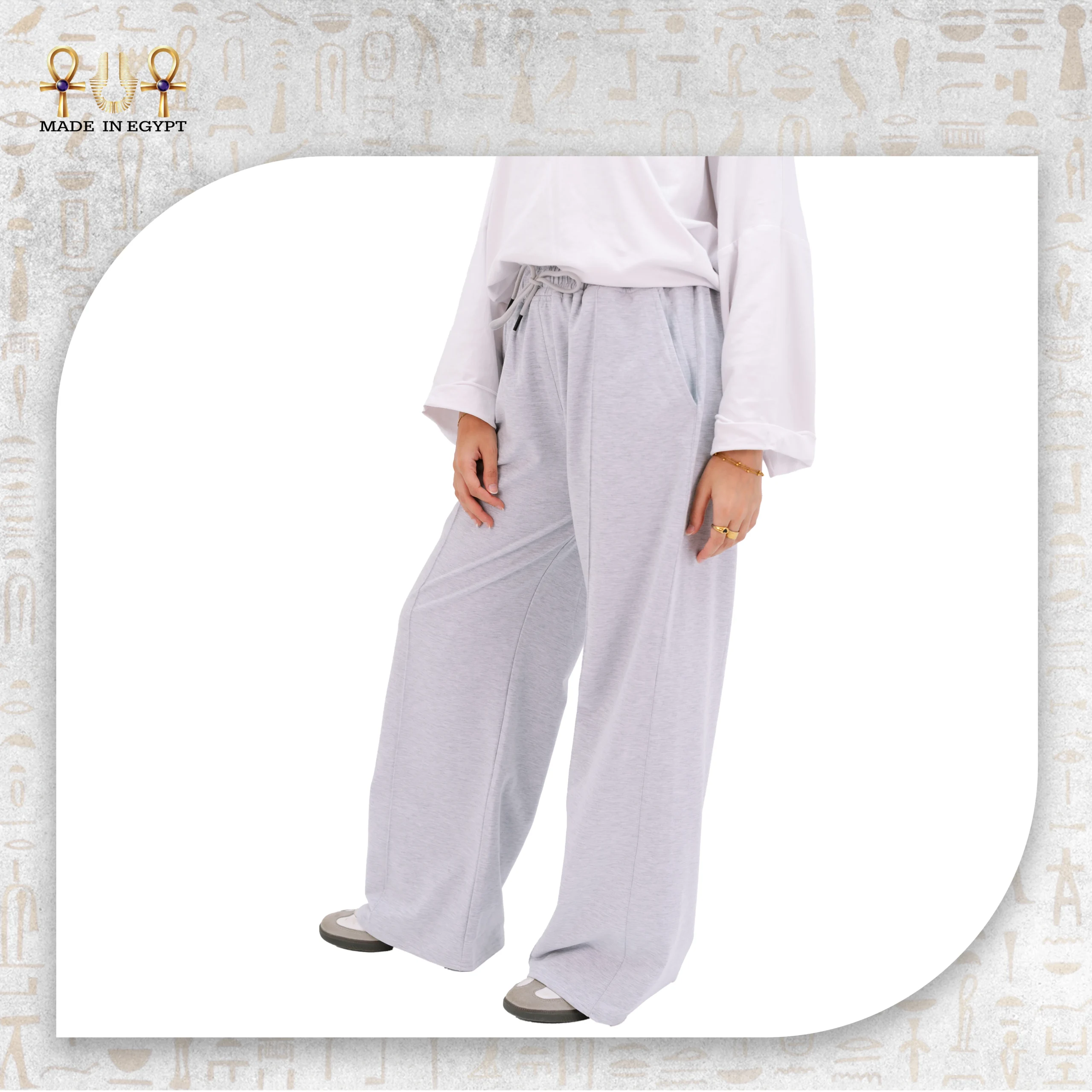 @4A Comfort Wide Pants