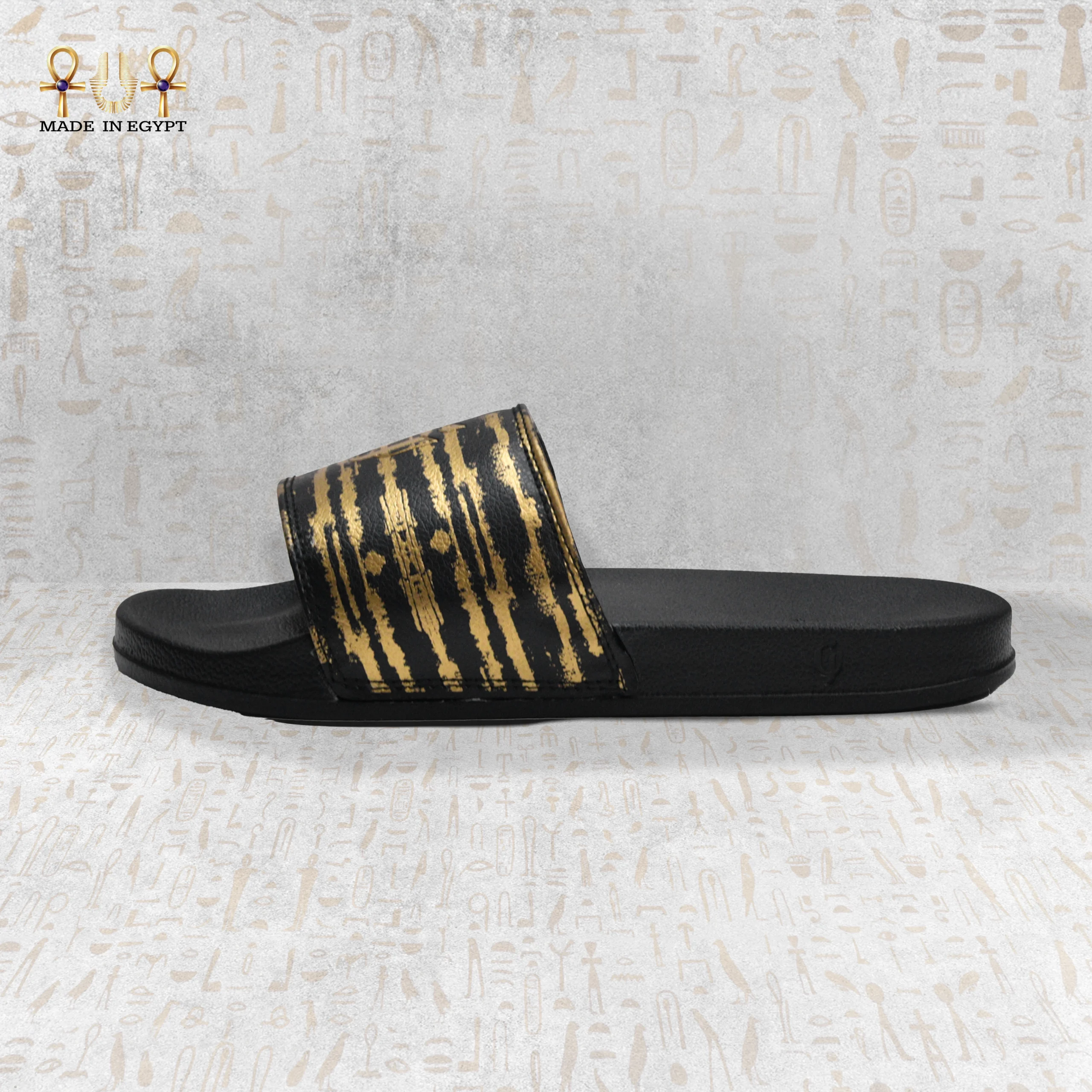 @4A Stripe Gold Slide