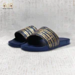 Stripe Gold Slides - Image 5