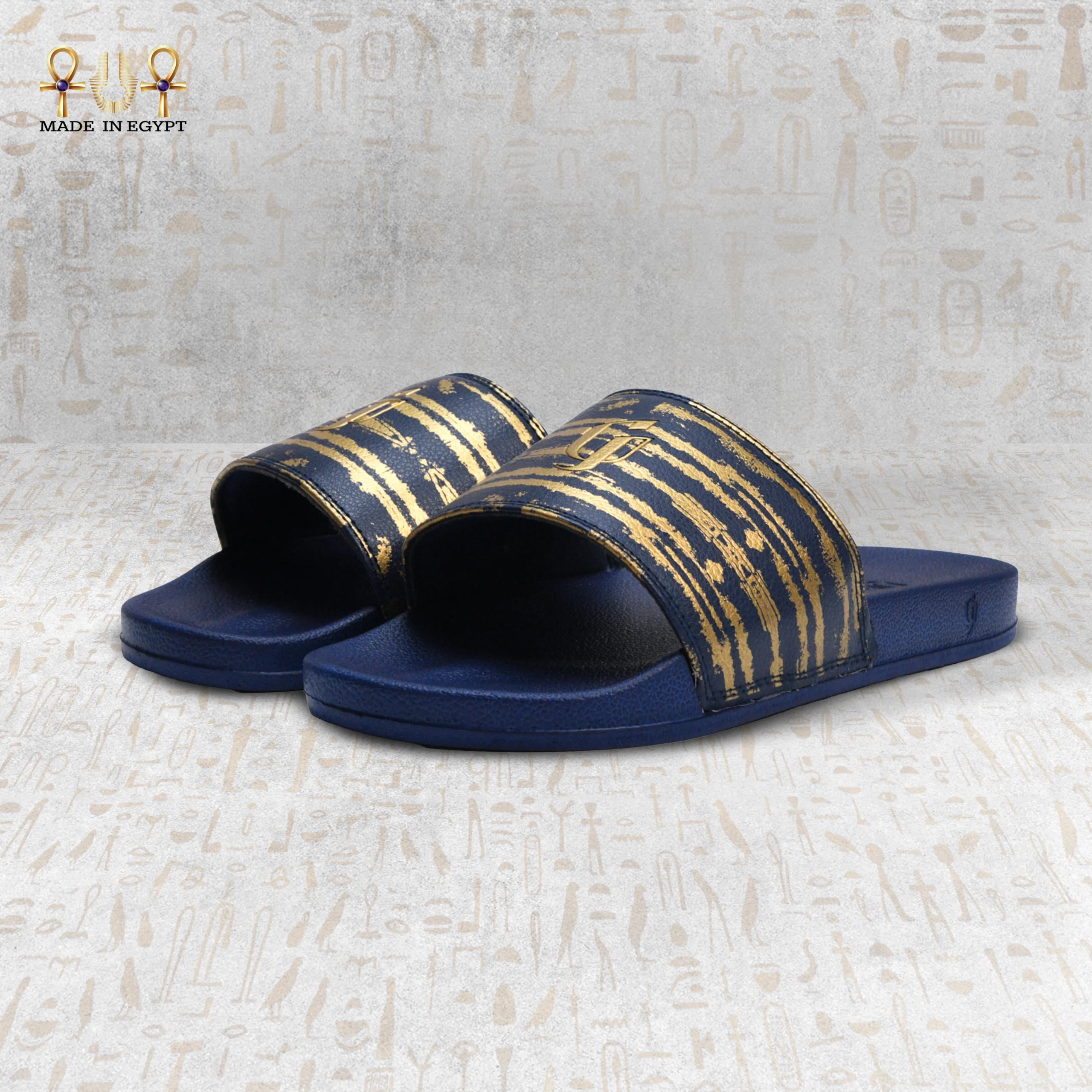 @4D Stripe Gold Slide