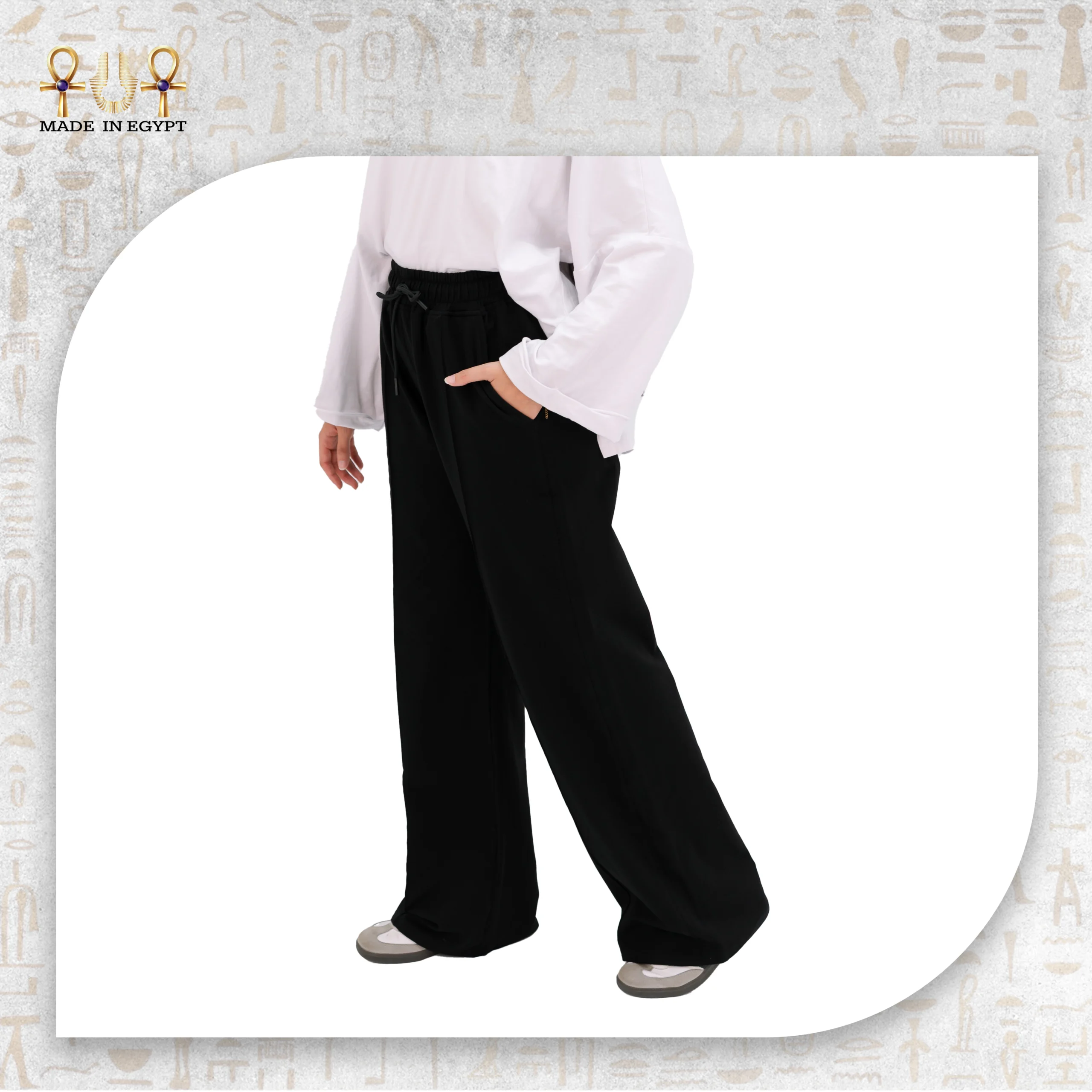 @4E Comfort Wide Pants