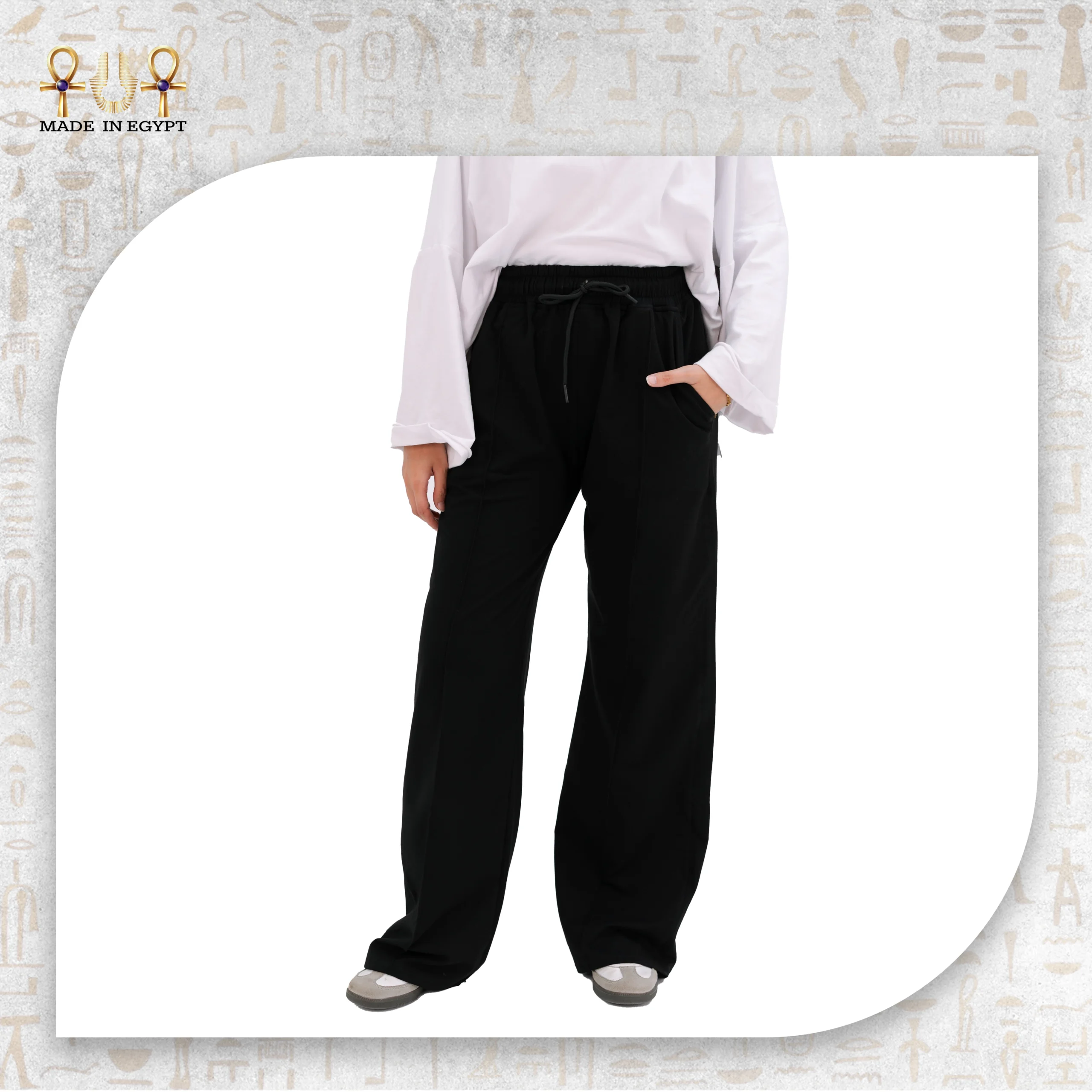 @4F Comfort Wide Pants
