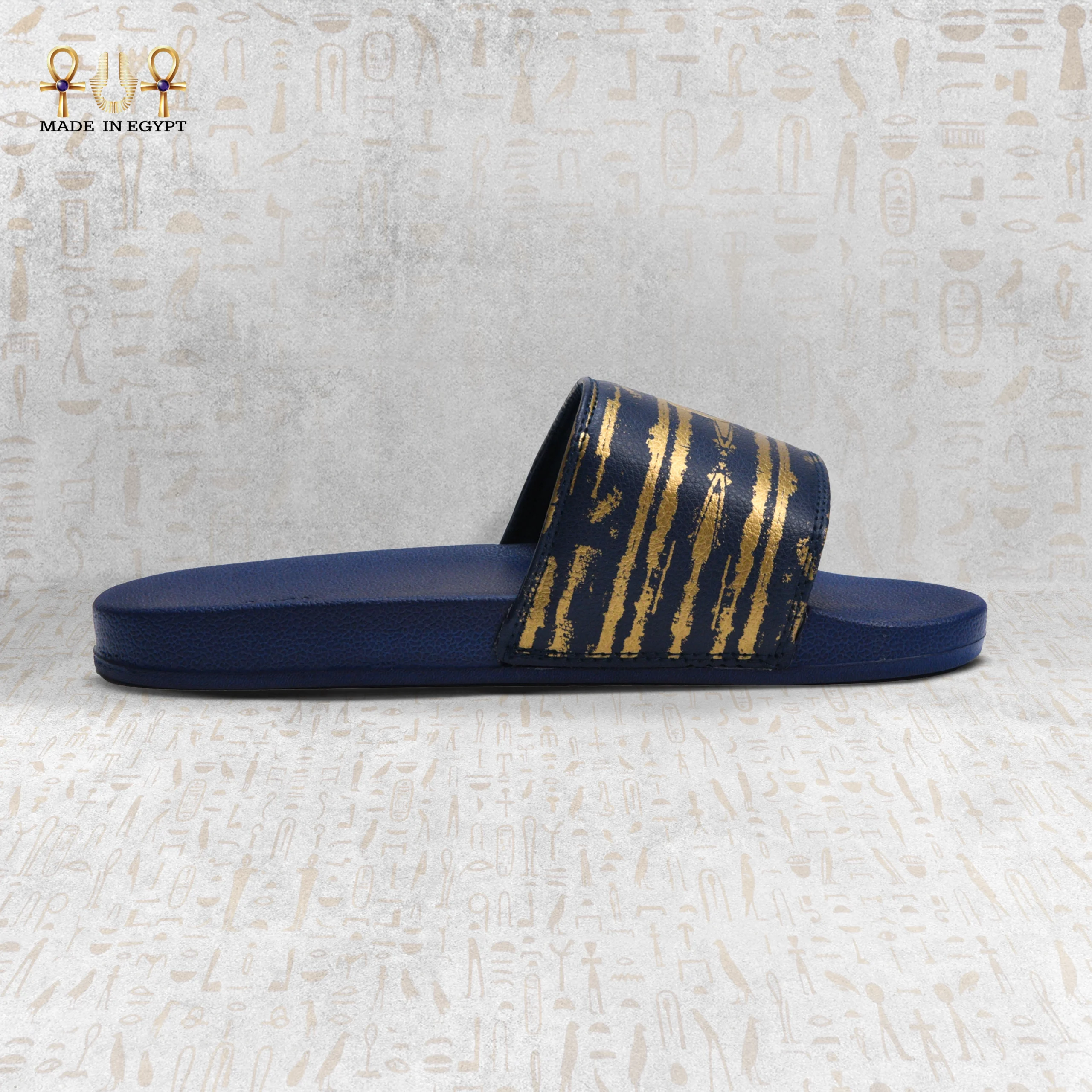 @4F Stripe Gold Slide