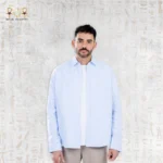 ⁦قميص مخطط كلاسيكي⁩ - الصورة ⁦5⁩