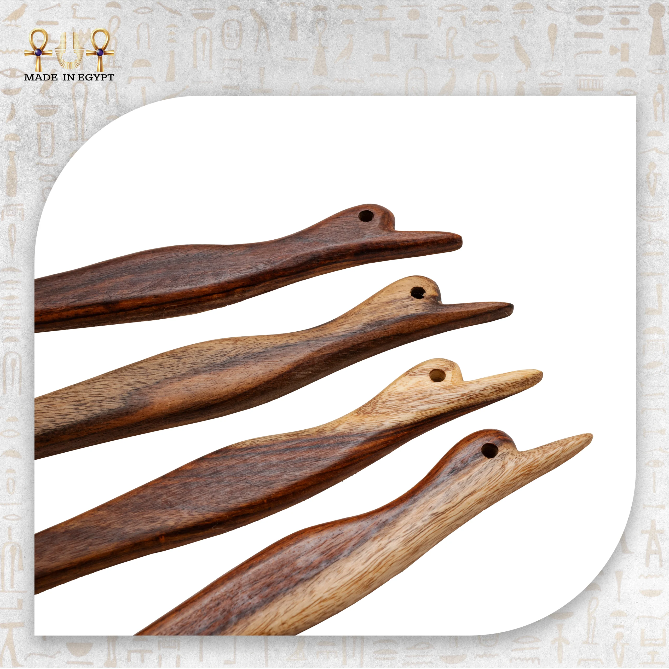 @7CWooden Duck Handle Kitchen Utensils Set