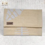 Handwoven Geometric Clutch - Image 4