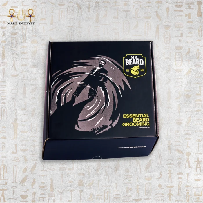 ⁦علبة العناية باللحية مع مشط⁩ - الصورة ⁦4⁩