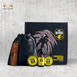 علبة العناية باللحية مع مشط