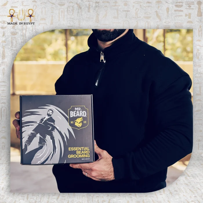 ⁦علبة العناية باللحية مع مشط⁩ - الصورة ⁦5⁩