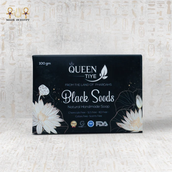 Black Seeds Natural Handmade Soap packaging box with 100gm size
