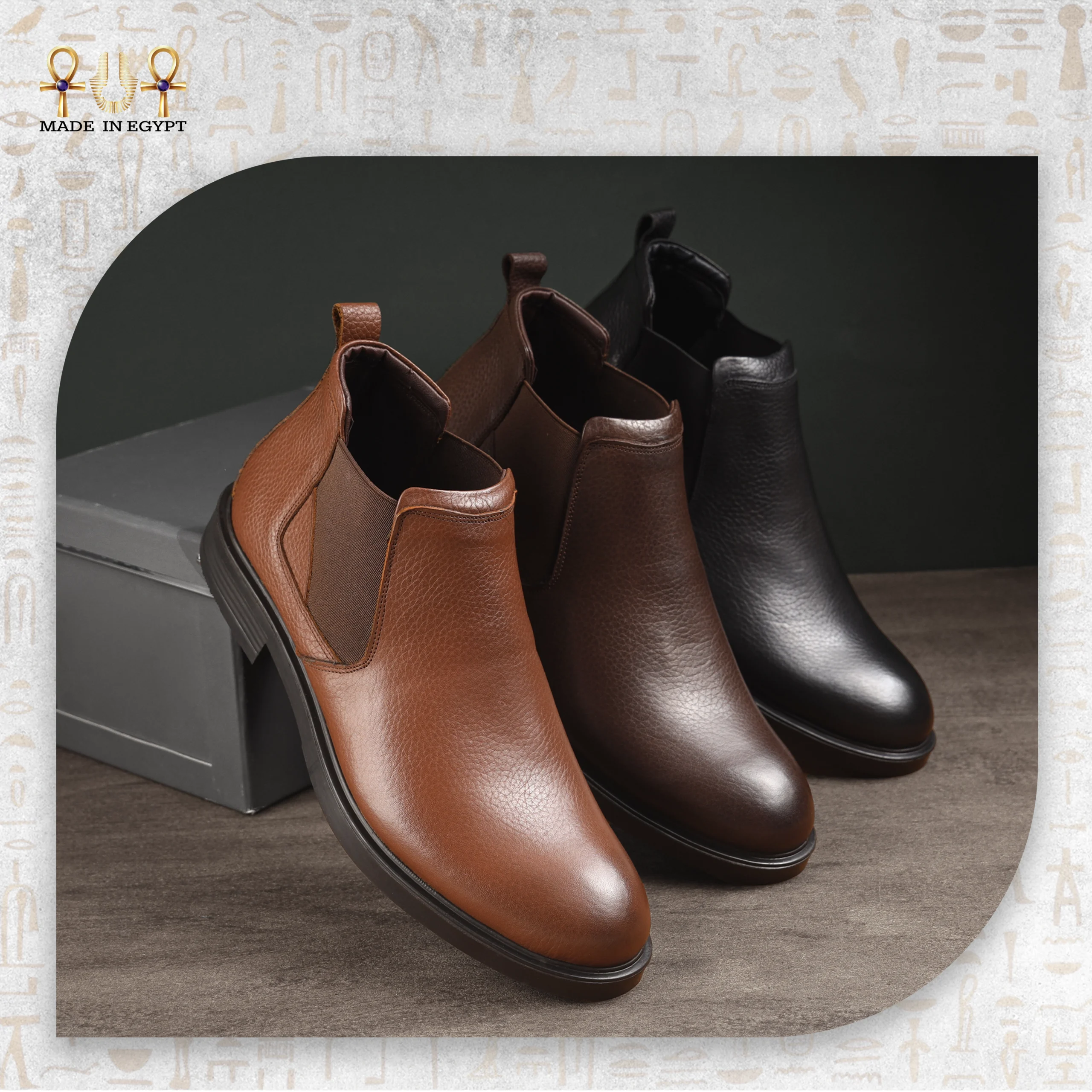 CUCA Chelsea boots@2D