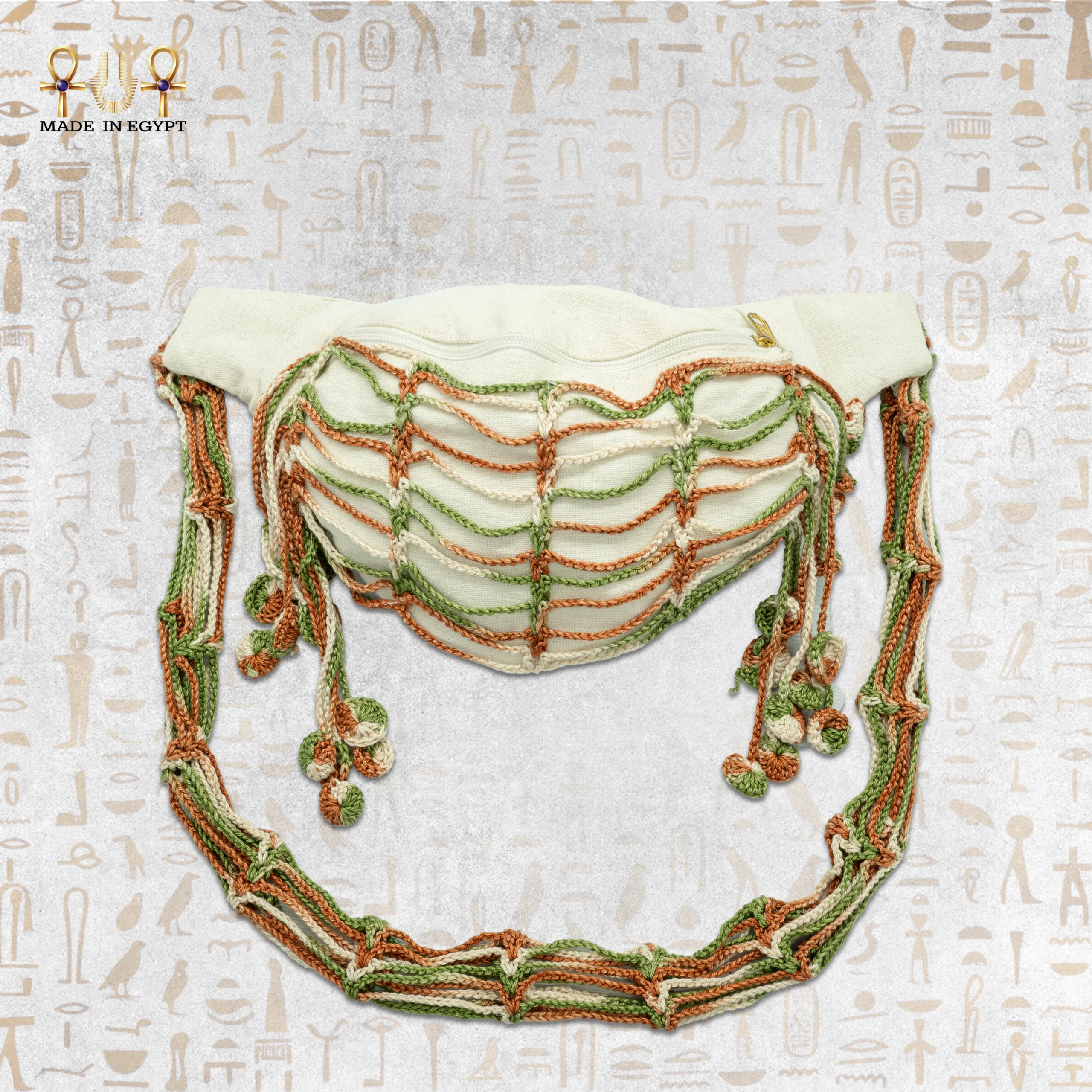 Crochet Path Cross Bag@19A