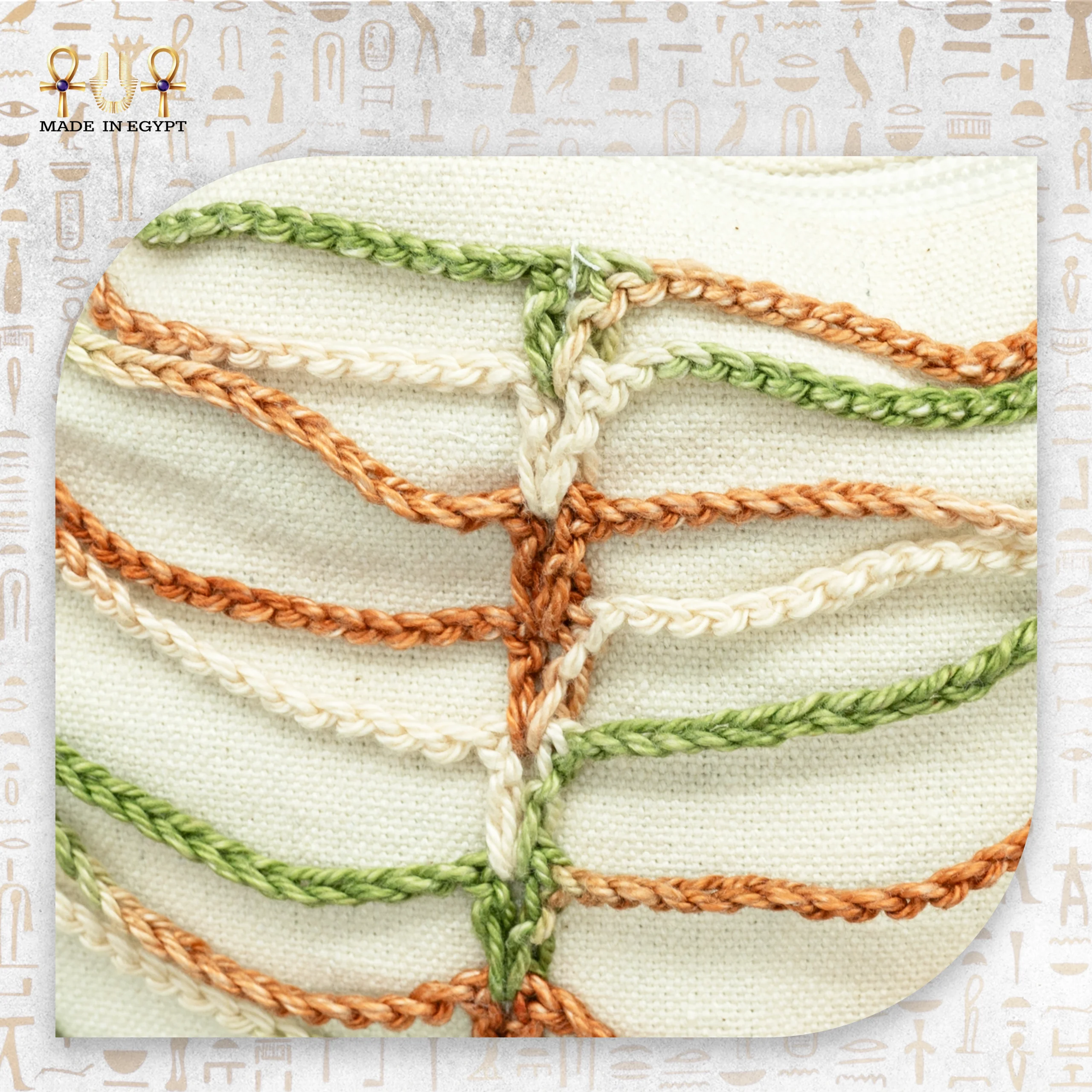 Crochet Path Cross Bag@19B