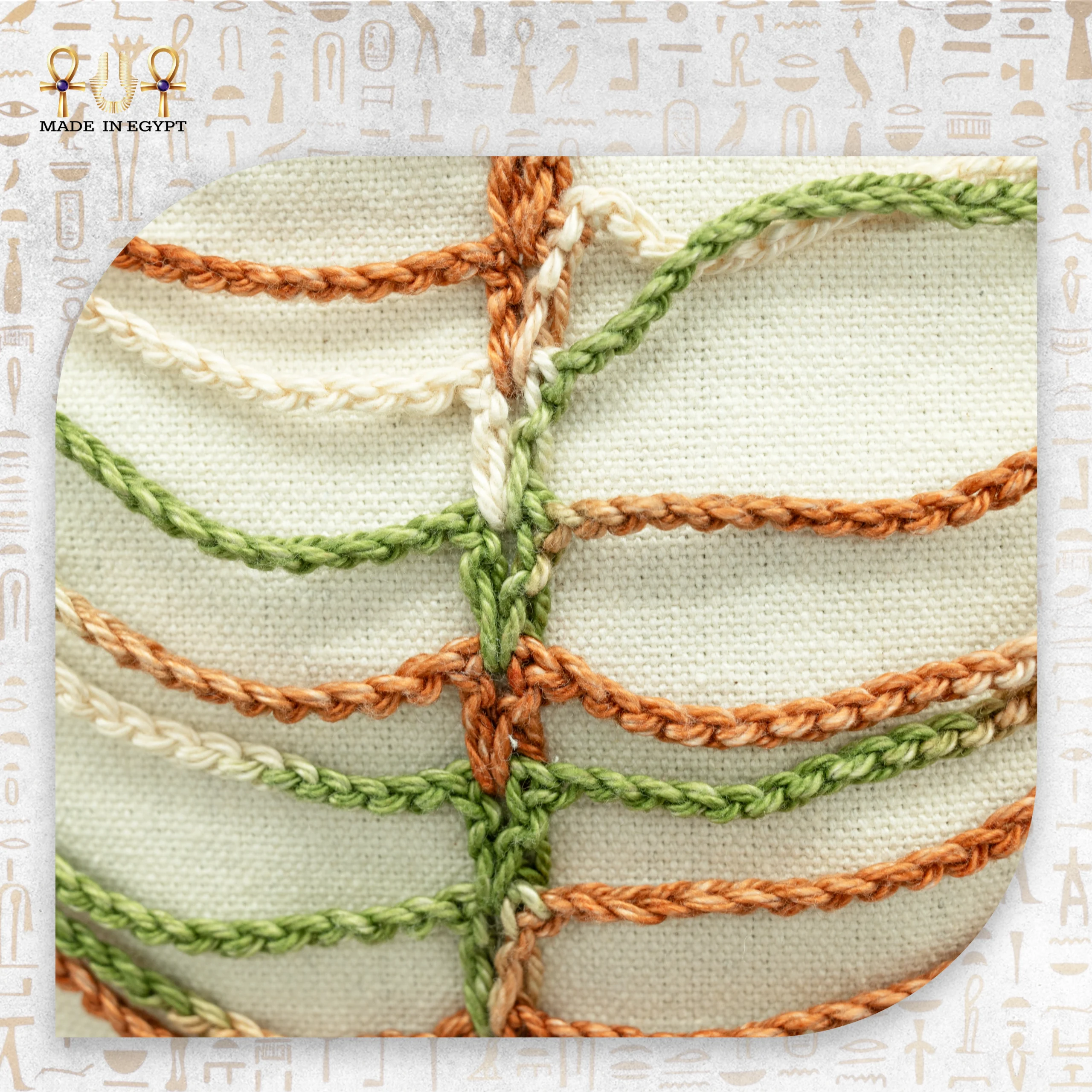 Crochet Path Cross Bag@19C