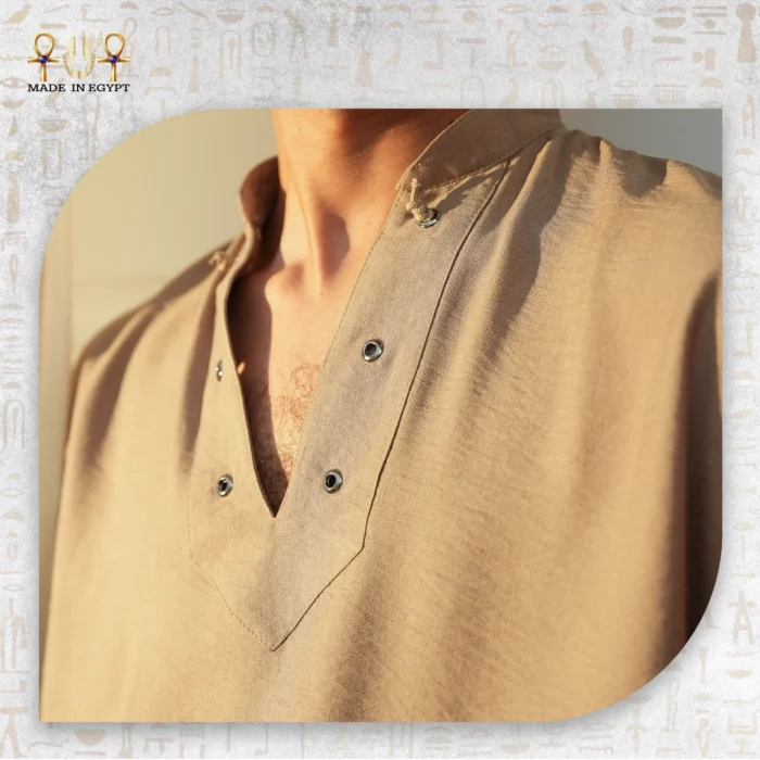 DESERT BREEZE LINEN TEE FOR MAN - Image 2