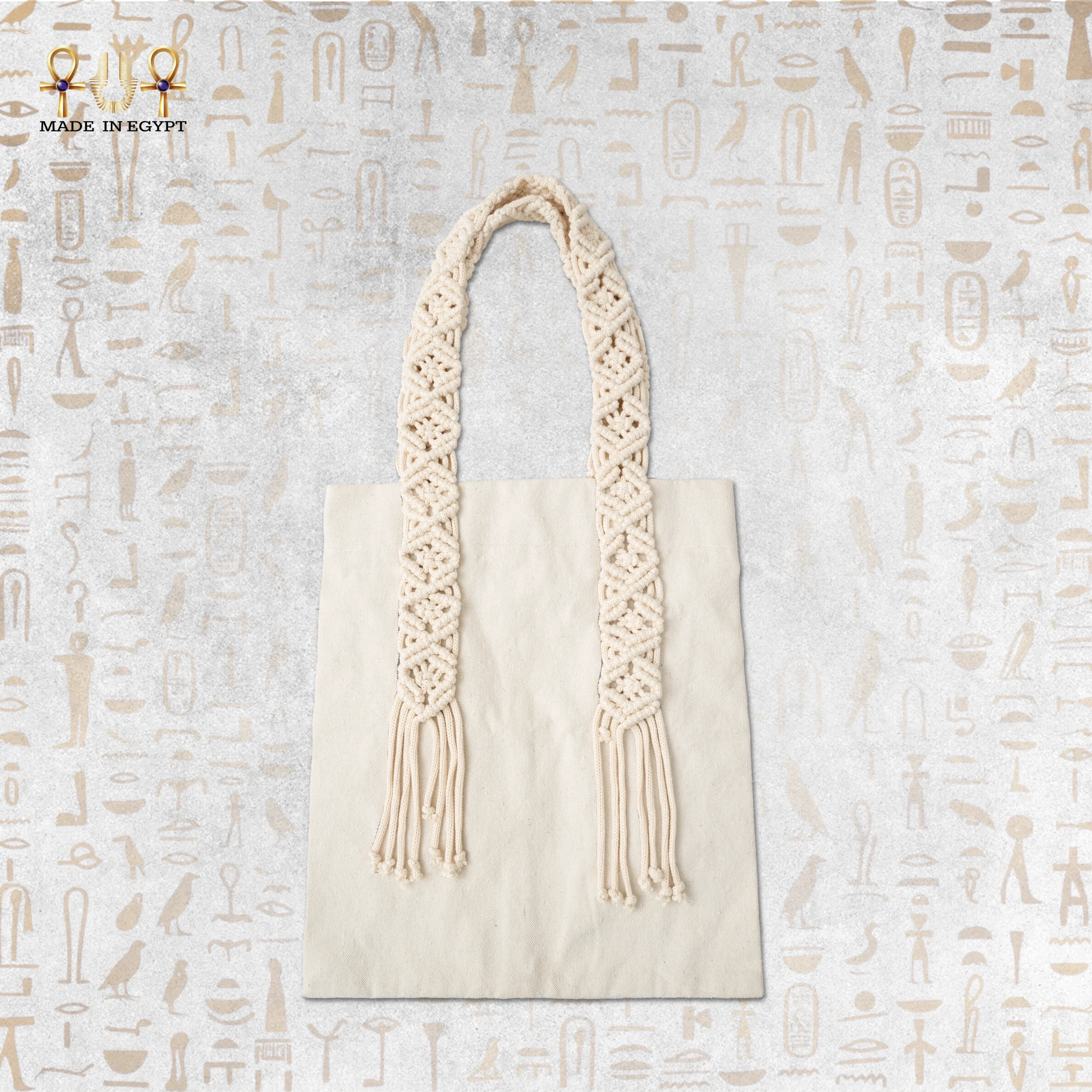 Ivory Weave Tote@22A