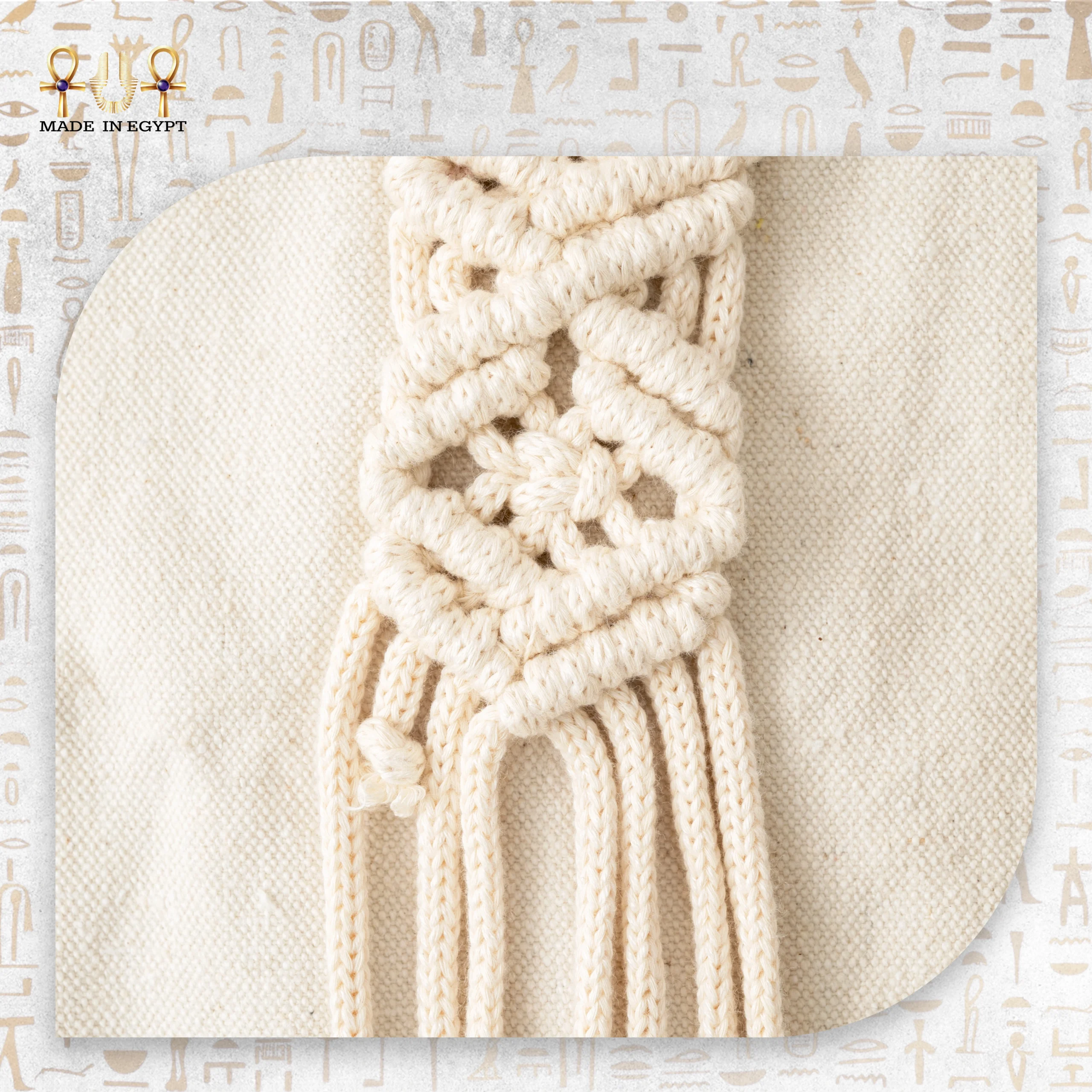 Ivory Weave Tote@22C