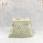 حقيبة زهرة ماكرا