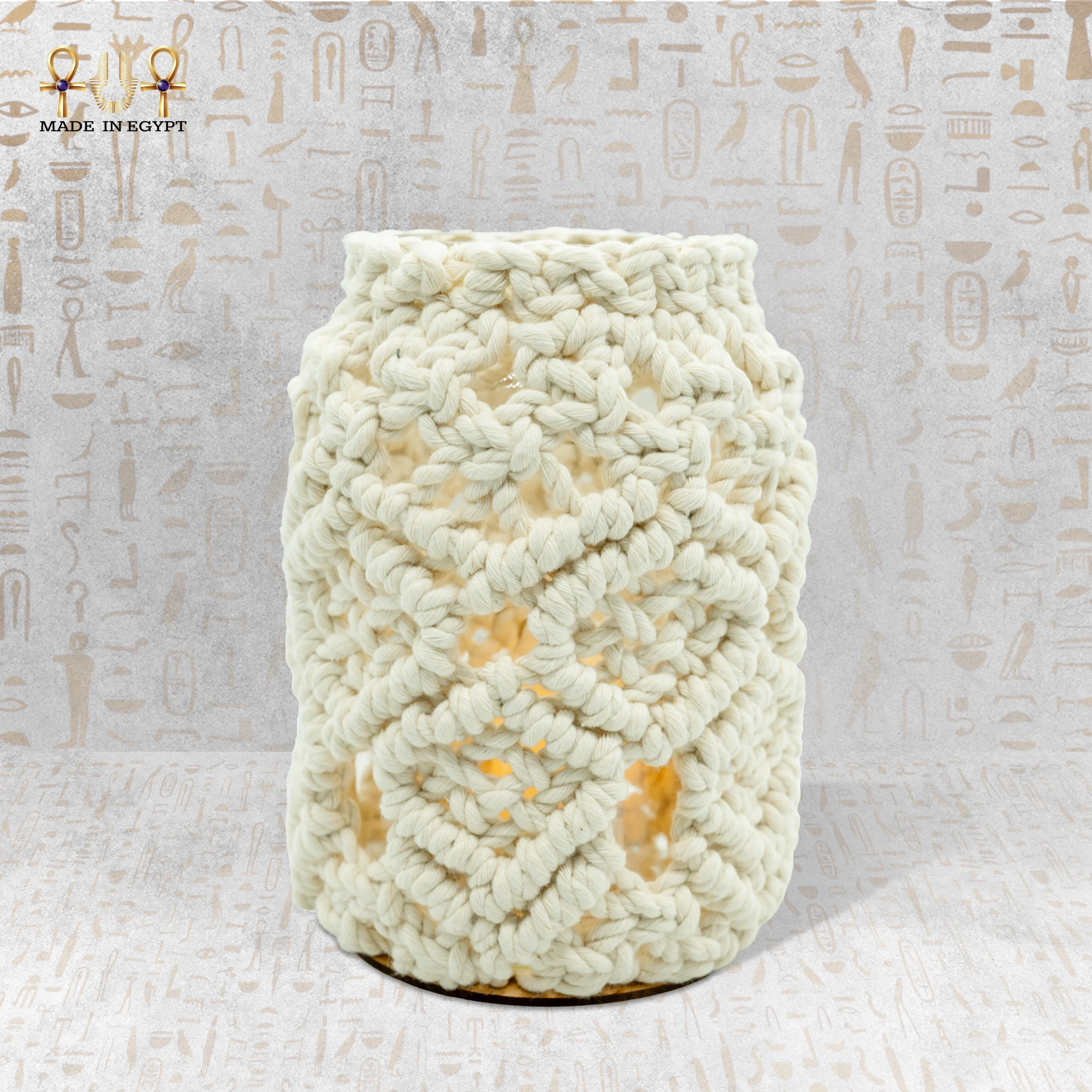 Macramأ© Harmony Candle@8A