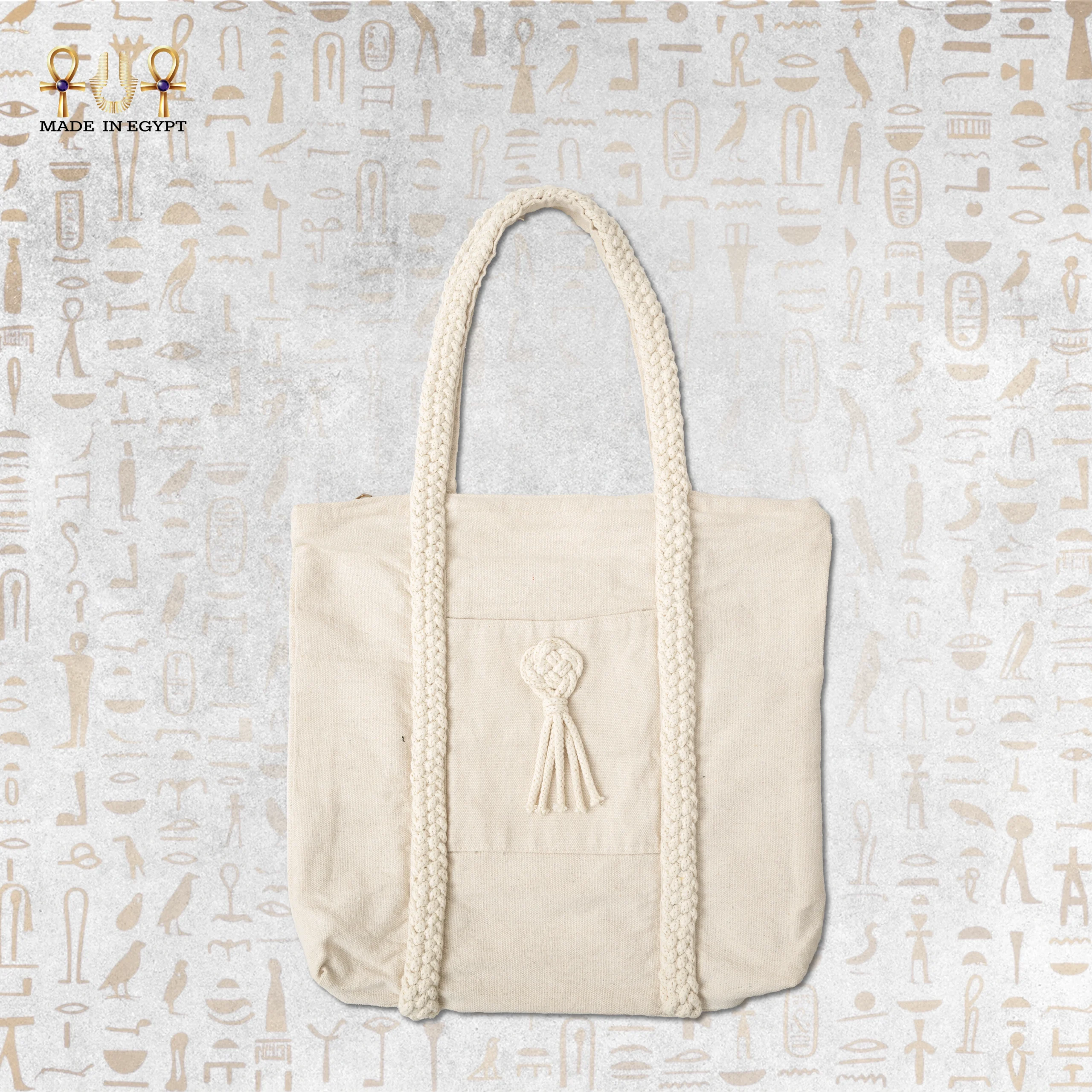 Natural Knot Tote@24A