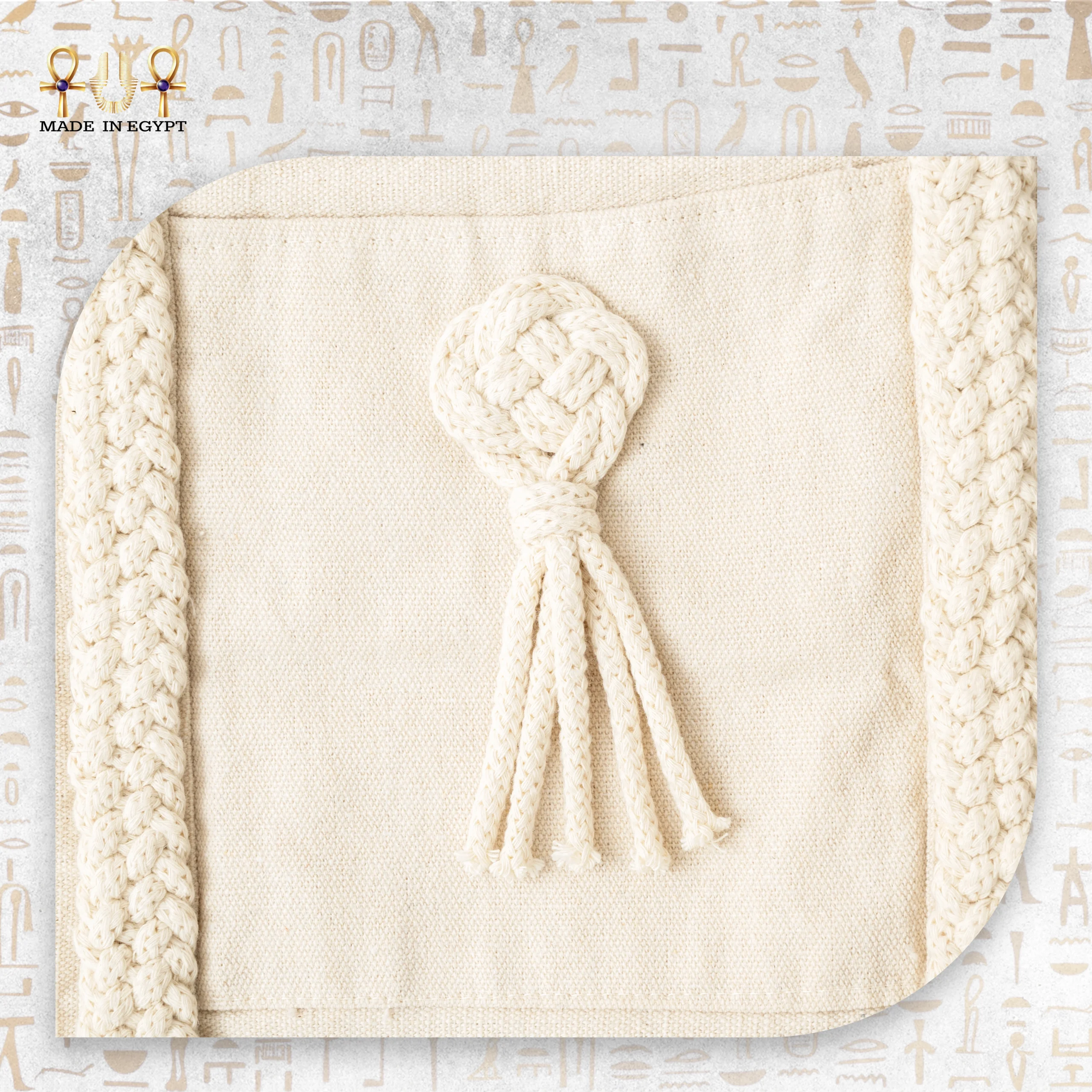 Natural Knot Tote@24B