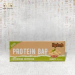 Front view of Haj Arafa Peanut Power protein bar packaging showing 30% protein label and peanut illustration.