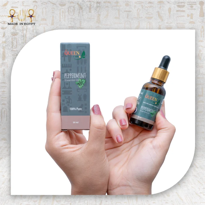 Peppermint Essential Oil by Queen Tiye - 100% Pure - 30 ml.