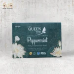 Peppermint Natural Handmade Soap by Queen Tiye - 100 gm - Chemicals Free