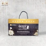 Queen Tiye Soap Pack Gift Box - 10 Natural Handmade Soap Bars.