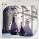 Violet Charm Vases