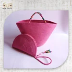 Summer Bubbles Crochet Tote Bag