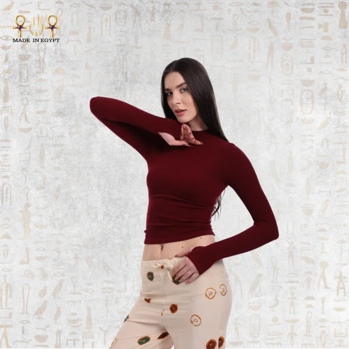 ⁦Thumb Grace Ribbed Top⁩ - الصورة ⁦3⁩