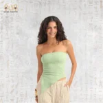 Asymmetry Rib Tube Top - Image 2