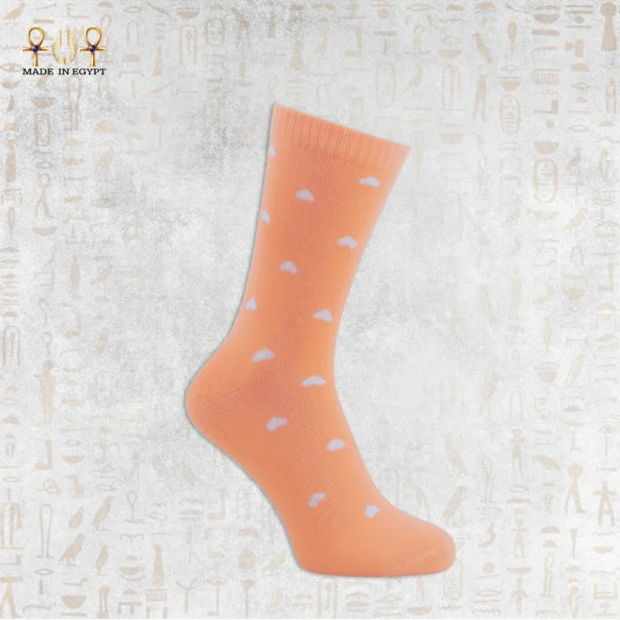 ⁦تصميم قلب من القطن للكاحل العالي⁩ - الصورة ⁦9⁩