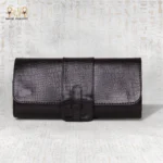 Gigi Luxe Leather Clutch - Image 13