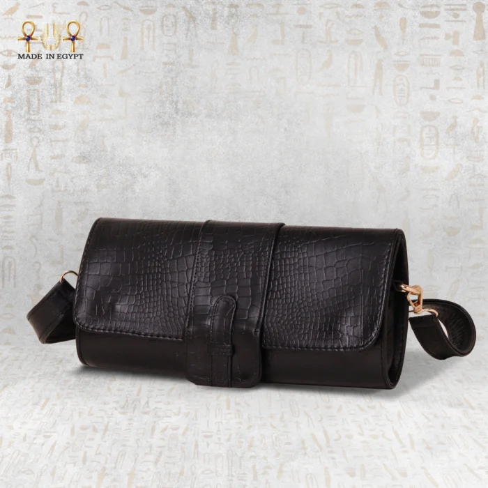 Gigi Luxe Leather Clutch - Image 12