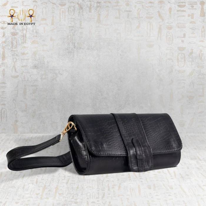 Gigi Luxe Leather Clutch - Image 8