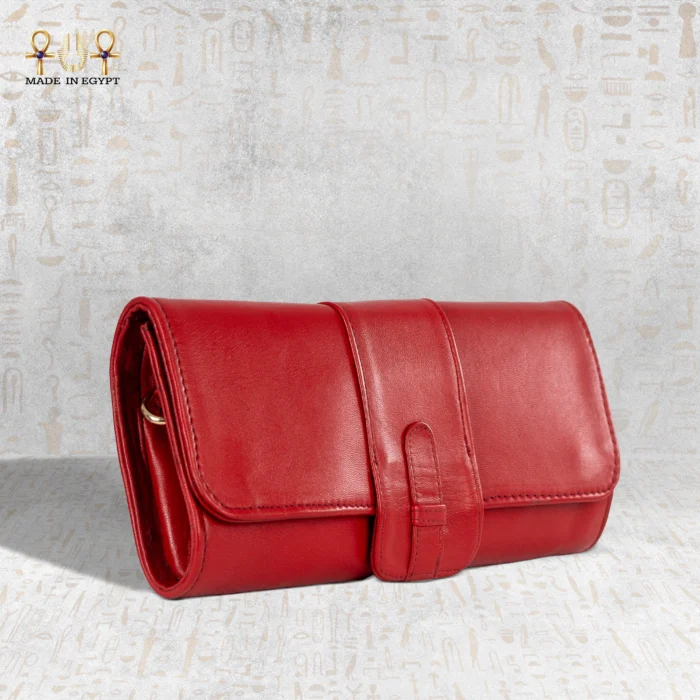 Gigi Luxe Leather Clutch - Image 5