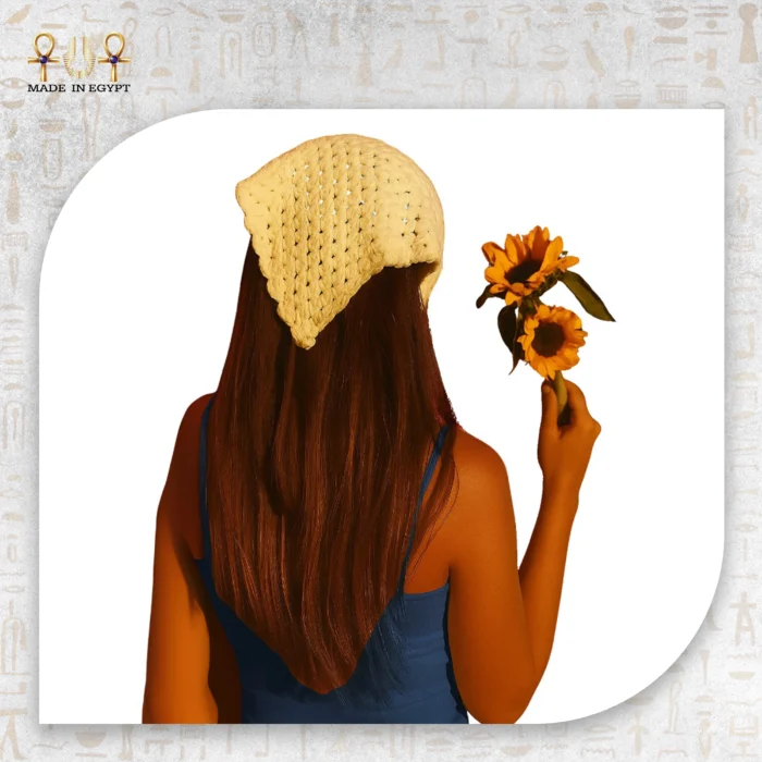 Ivory Breeze Crochet Scarf - Image 1