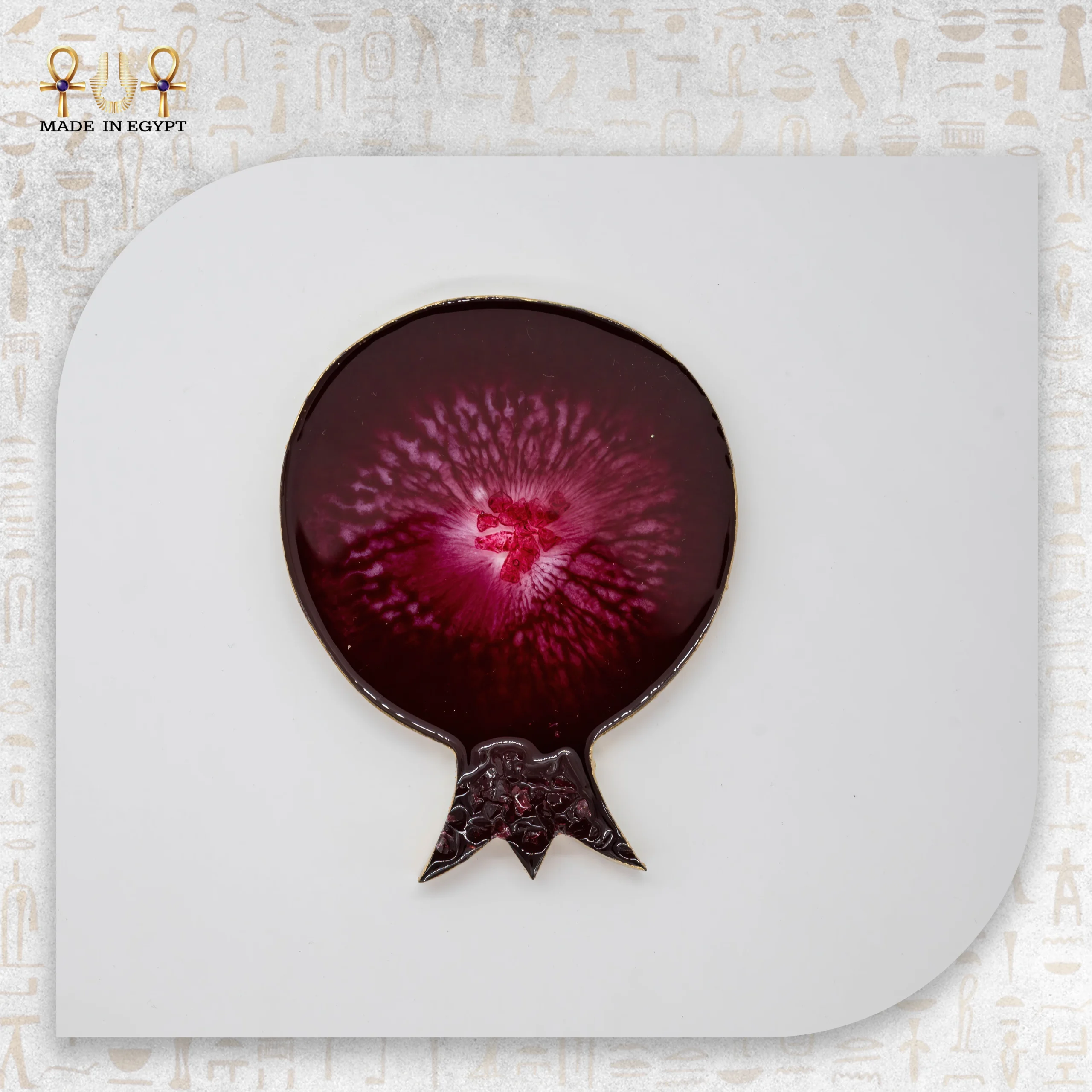 @2B Pomegranate coaster