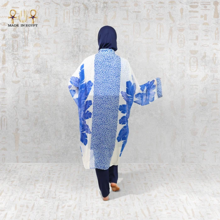 Blue Tropic Modest Swimwear Set - Image 3