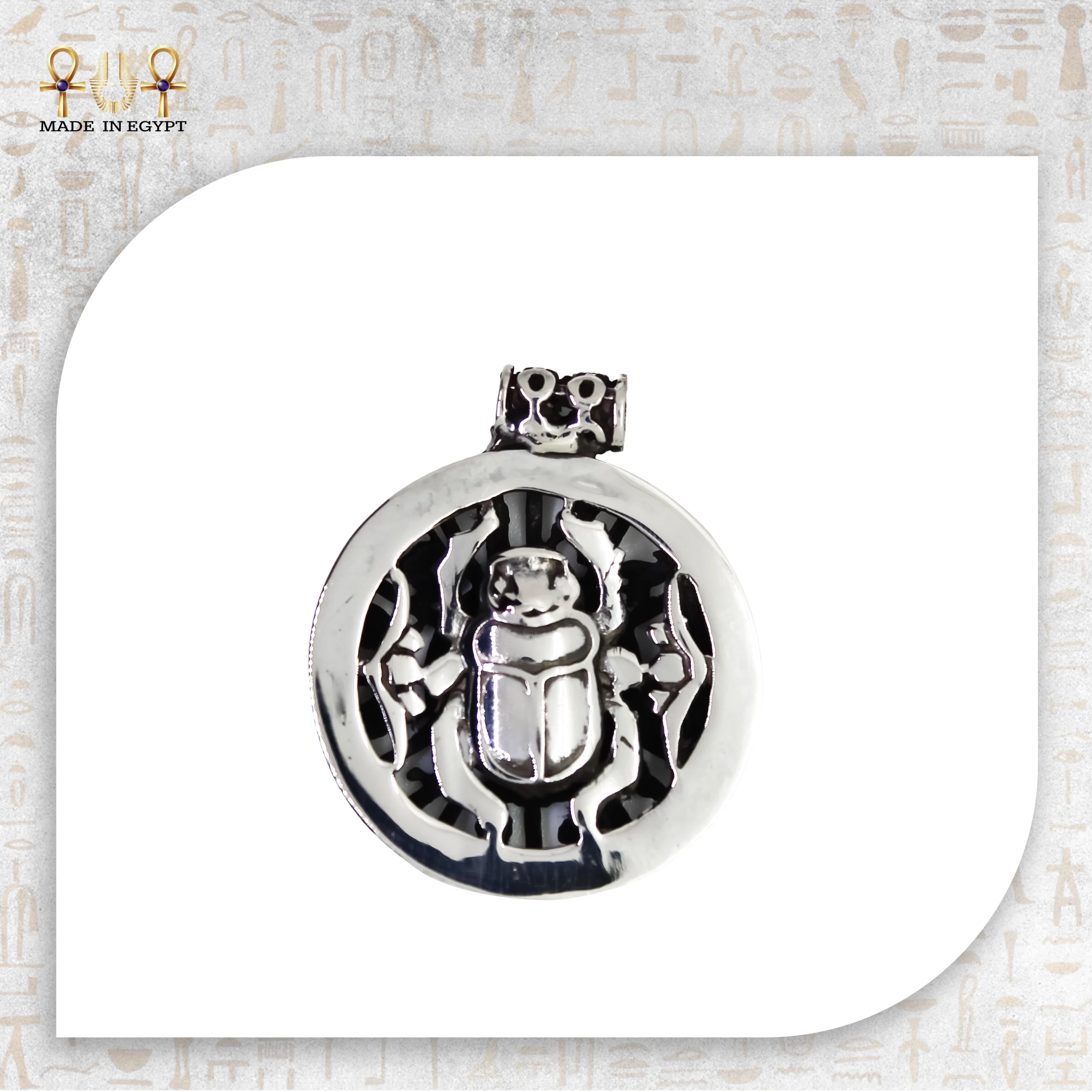 @30 Sacred Scarab Pendant