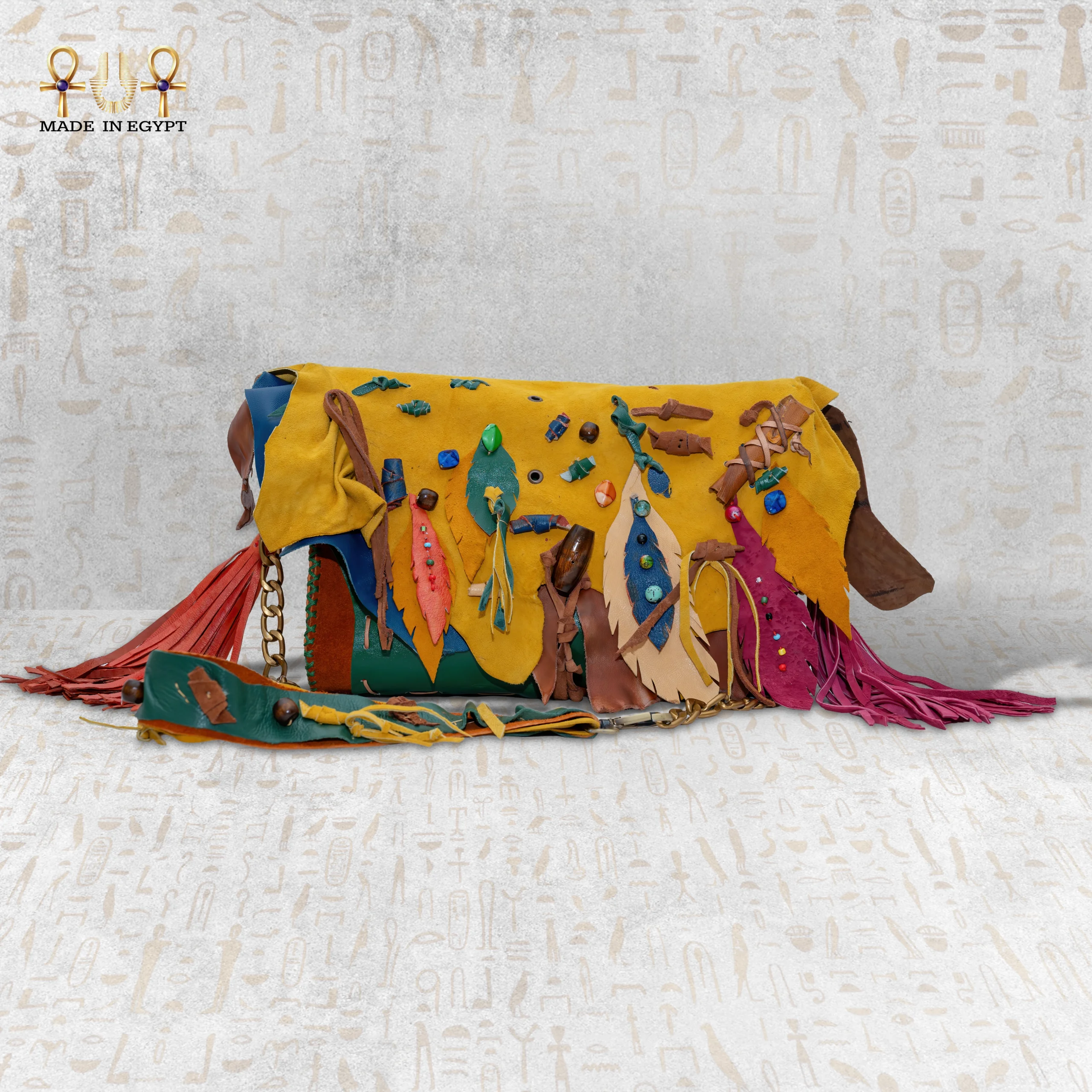 @33 Desert Feather Bag