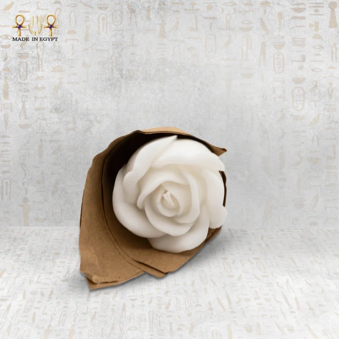 Rose Flower Candle - Image 1